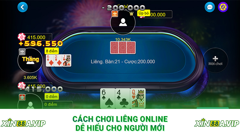 Cách chơi Liêng online dễ hiểu cho người mới