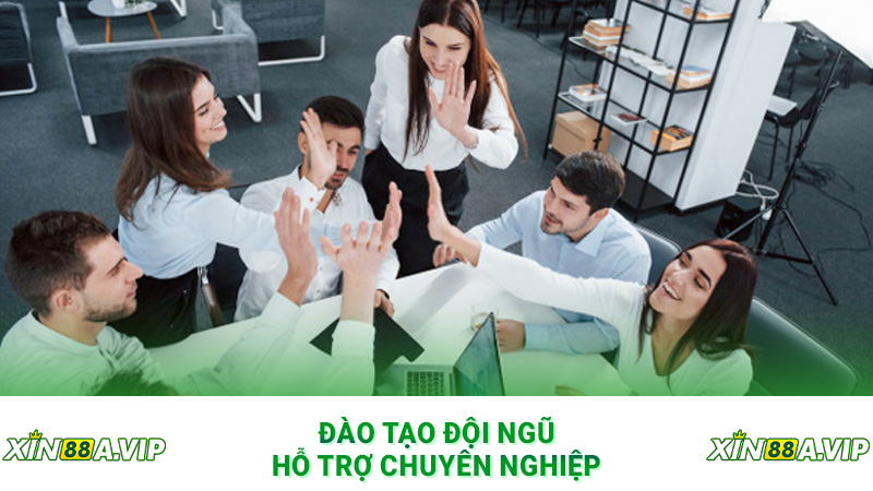 Đào tạo đội ngũ hỗ trợ chuyên nghiệp