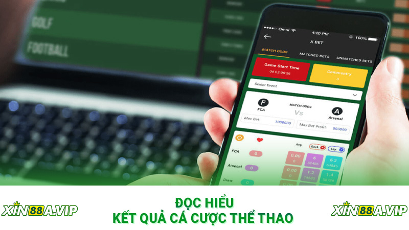 Đọc hiểu kết quả cá cược thể thao 