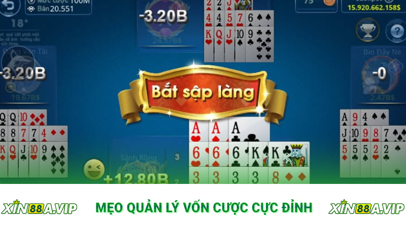 Mẹo quản lý vốn cược cực đỉnh