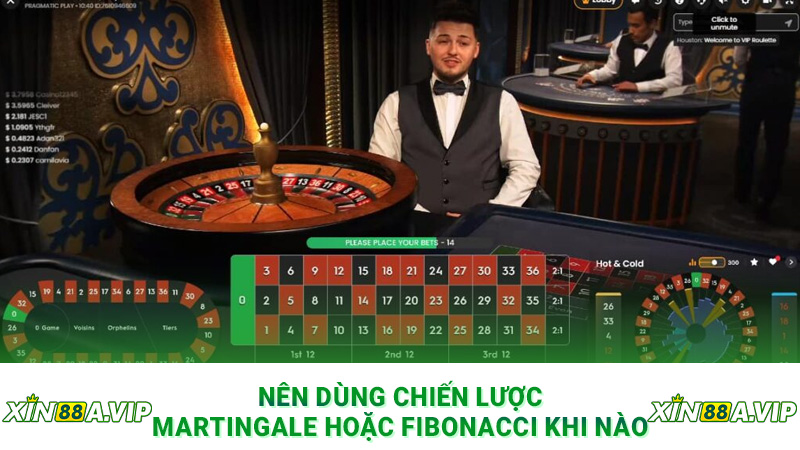 Nên dùng chiến lược Martingale hoặc Fibonacci khi nào