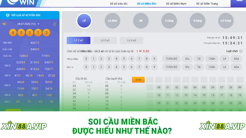 Soi cầu miền Bắc được hiểu như thế nào? 