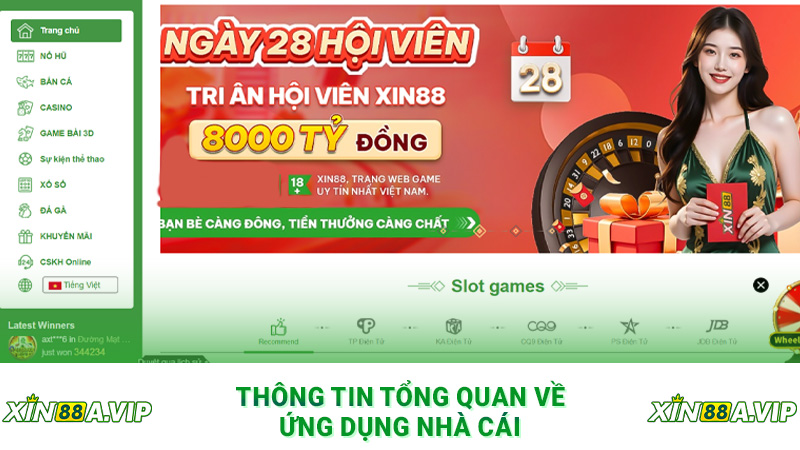 Thông tin tổng quan về ứng dụng nhà cái