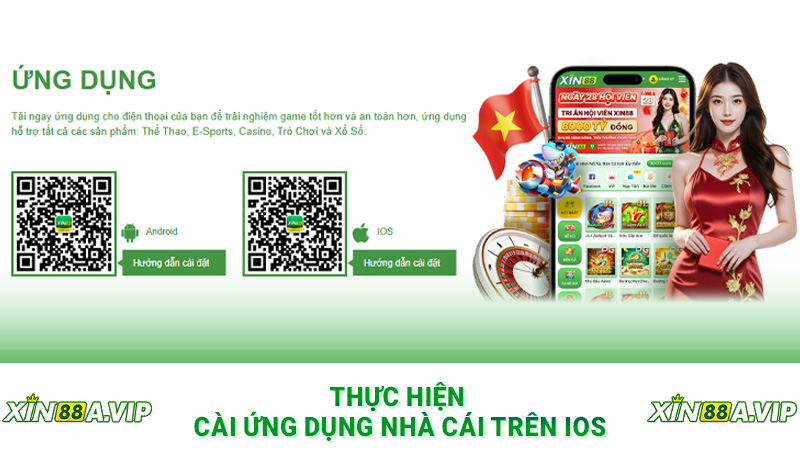 Thực hiện cài ứng dụng nhà cái trên IOS