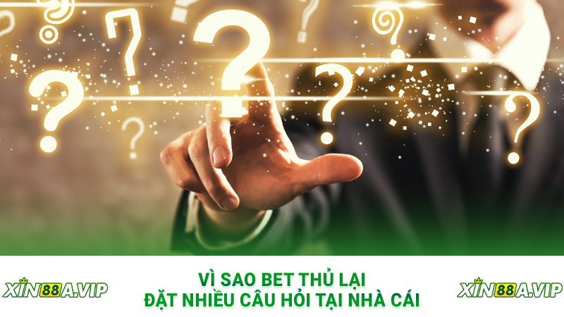 Vì sao bet thủ lại đặt nhiều câu hỏi tại nhà cái